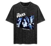 The Police Regatta Sting De Blanc Synchronicity Band Men's Fashion T-Shirt Black L