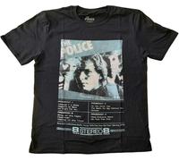 The Police - "Reggatta 8 Track" T-shirt homme/femme unie RO3721 (M) (Noir)