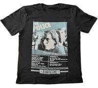 The Police Reggatta 8 Track Tee T Shirt Mens Manches Courtes(Medium)