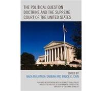 The Political Question Doctrine and the Supreme Court of the United States Nada Mourtada-Sabbah (Auteur)