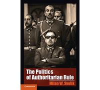 The Politics of Authoritarian Rule
