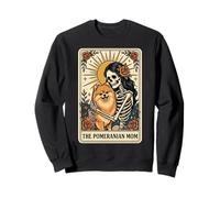 The Pomeranian Mom Carte De Tarot Sweatshirt