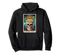 The Popcorn Killer Tarot Card Squelette Halloween Movie Lover Sweat à Capuche