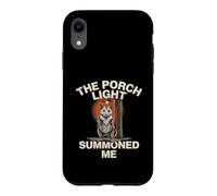 The Porch Light Summoned Me Possum Humour Coque pour iPhone XR