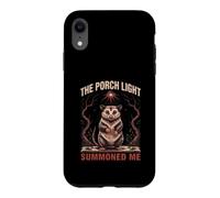 The Porch Light Summoned Me Possum Humour Coque pour iPhone XR
