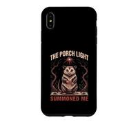 The Porch Light Summoned Me Possum Humour Coque pour iPhone XS Max
