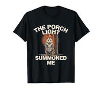 The Porch Light Summoned Me Possum Humour T-Shirt