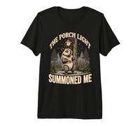 The Porch Light Summoned Me Possum Humour T-Shirt Haut de Gamme
