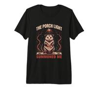 The Porch Light Summoned Me Possum Humour T-Shirt Haut de Gamme