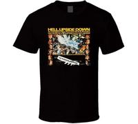 The Poseidon Adventure Movie Distressed Look Tees Black Manches Courtes(Small)