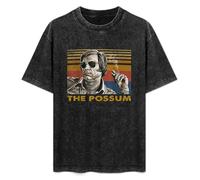 The Possum Funny Country Music George Jones Men's T-Shirt Unisex Black Men Tees M