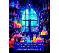 The Potion Master's Laboratory Coloring Book Vol 2