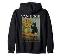 Thé pour Chat Van Gogh Tournesols Troisième Version 1888 Sweat à Capuche