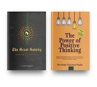 The Power Of Positive Thinking + The Great Gatsby (Combo of 2 books)