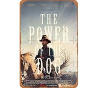The Power of the Dog - Jane Campion Poster en métal rétro décoratif pour la maison - 30,5 x 20,3 cm