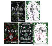 The Powerless Trilogy By Lauren Roberts 5 Books Collection Set (Fearful [Hardback], Fearless [Hardback], Powerless, Powerful & Reckless)