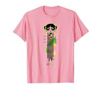 The Powerpuff Girls Buttercup Streak T-Shirt, Homme, Rose, L