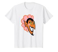 The Powerpuff Girls Him Devil Face T-Shirt, Enfant, Blanc, 12 Ans