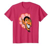 The Powerpuff Girls Him Devil Face T-Shirt, Enfant, Rouge Chiné, 2 Ans
