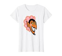 The Powerpuff Girls Him Devil Face T-Shirt, Femme, Blanc, 3XL