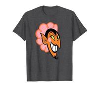 The Powerpuff Girls Him Devil Face T-Shirt, Homme, Chiné Foncé, 5XL