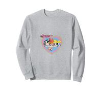 The Powerpuff Girls PAPL2218 Cœur délavé Sweatshirt