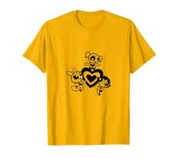 The Powerpuff Girls PAPL2248 Contour Noir T-Shirt