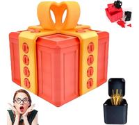 The Prank Box - Hilarant Screw Challenge with Middle Fingeres Surprise, Boîte cadeau ennuyeuse avec surprise de doigts du milieu, boîtes cadeaux ennuyeuses à vis, cadeau parfait pour toutes les