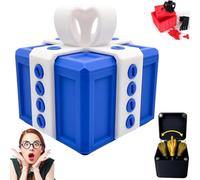 The Prank Box - Hilarant Screw Challenge with Middle Fingeres Surprise, Boîte cadeau ennuyeuse avec surprise de doigts du milieu, boîtes cadeaux ennuyeuses à vis, cadeau parfait pour toutes les