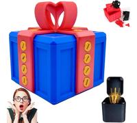 The Prank Box - Hilarant Screw Challenge with Middle Fingeres Surprise, Boîte cadeau ennuyeuse avec surprise de doigts du milieu, boîtes cadeaux ennuyeuses à vis, cadeau parfait pour toutes les