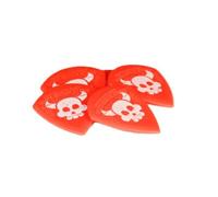 The Precision Pick Mini - Lot de 5 médiators SLAYS Edition - Premium haute adhérence extra précision haute visibilité de Dans Guitar Store (Slays - Rouge/blanc)