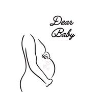 The Pregnancy Journal (Girl): 100 lined pages, the back cover is decorated in Pink polka dots