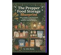 The Prepper Food Storage Blueprint: How to Build a Long-Term Food Supply for Emergencies, Disasters, and Self-Reliance