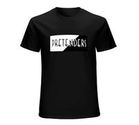 The Pretenders Brass in Pocket Men Black T-Shirt Print Unisex Cotton Tee Shirt XL
