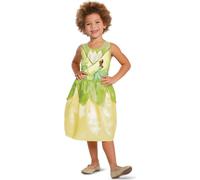 The Princess and the Frog - Robe de déguisement pour fille SM778 (110-116) (Vert/Jaune)