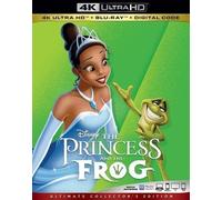 The Princess And The Frog [Ultra Hd] With Blu-Ray, 4k Mastering, Ac-3/Dolby D