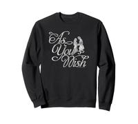 The Princess Bride As You Wish Script Retro Movie Sweatshirt