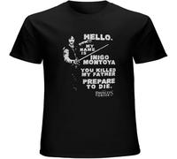 The Princess Bride My Name is Inigo Montoya T Shirt Mens Unisex Tees Black M