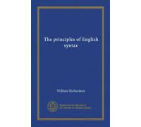 The principles of English syntax