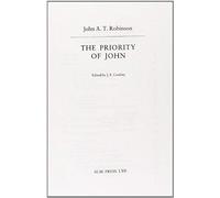 The Priority Of John