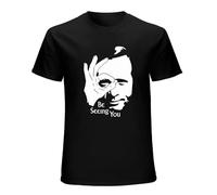 The Prisoner Be Seeing You Movie T-Shirt Mens Unisex Black Tees 3XL