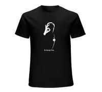 The Prisoner Be Seeing You Old Movie T-Shirt Graphics Tee Black Tee Shirt L