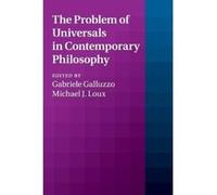 The Problem of Universals in Contemporary Philosophy - [Version Originale] Inconnu (Auteur)