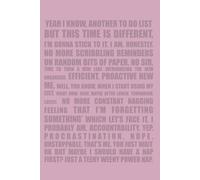 The Procrastinator's Daily Planner: Get Things Done (eventually) - A Fun and Functional To-Do List Notepad | 6x9 inches, 100 pages | A book to get ... men, women, kids, anyone with a to-do list!