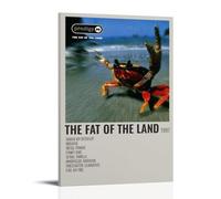 The Prodigy The Fat of The Land Poster mural imperméable résistant à l'humidité, facile à installer et à la décoloration, style cadre 20 x 30 cm
