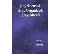 The Productive Life Planner: Weekly scheduling, habit tracking, and goal setting made simple.