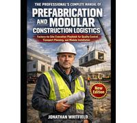 THE PROFESSIONAL'S COMPLETE MANUAL OF PREFABRICATION AND MODULAR CONSTRUCTION LOGISTICS: Factory-to-Site Execution Playbook for Quality Control, Transport Planning, and Module Installation