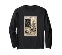 The Professor Tarot Card College School Spooky Gothic Witchy Manche Longue