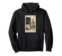The Professor Tarot Card College School Spooky Gothic Witchy Sweat à Capuche