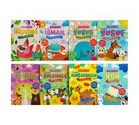 The Prophets of Islam Activity 8 Books Children Collection (Prophet Muhammad and the Crying Camel, Prophet Adam and Wicked Iblis, Prophet Nuh and the Great Ark & More...)